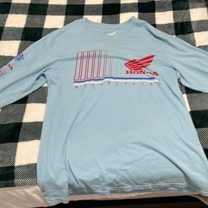 Honda Motorcycle Oversized Long Sleeve